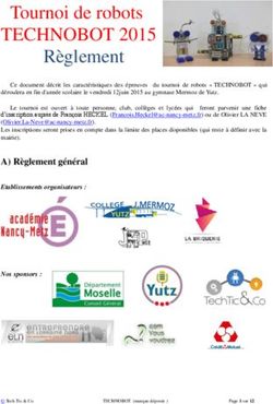 TECHNOBOT 2015 Tournoi de robots