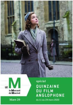 QUINZ AINE DU FILM ANGLOPHONE - spécial LE - Ciné Manivel