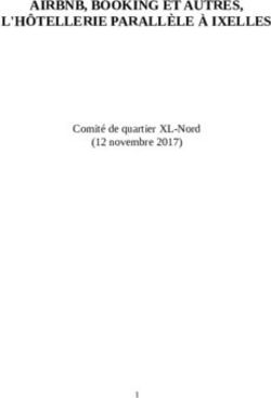AIRBNB, BOOKING ET AUTRES, L'H&Ocirc;TELLERIE PARALL&Egrave;LE &Agrave; IXELLES - Comit&eacute; de quartier XL-Nord (12 novembre 2017)