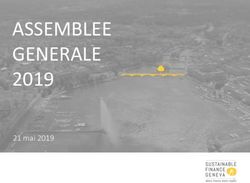 ASSEMBLEE GENERALE 2019 - 21 mai 2019 - Sustainable Finance Geneva