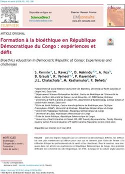 Formation à la bioéthique en République Démocratique du Congo : expériences et défis - Global Health Ethics