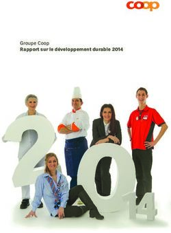 Groupe Coop Rapport sur le développement durable 2014