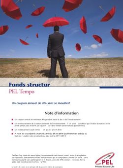 Fonds structuré PEL Tempo