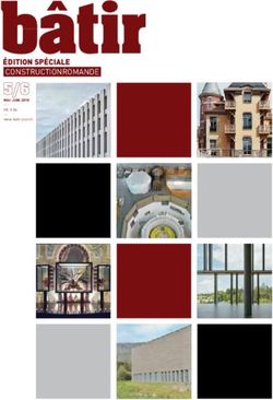 &Eacute;DITION SP&Eacute;CIALE CONSTRUCTIONROMANDE - BG Ing&eacute;nieurs Conseils