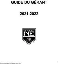 GUIDE DU G&Eacute;RANT 2021-2022 - Kreezee Sports