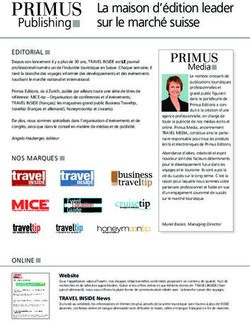 La maison d'édition leader sur le marché suisse - aboutTravel