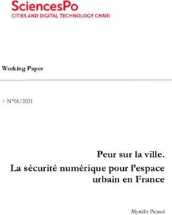Peur sur la ville. La sécurité numérique pour l'espace urbain en France - Working Paper - Sciences Po