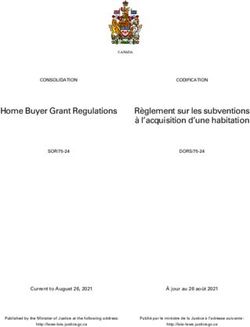 Home Buyer Grant Regulations