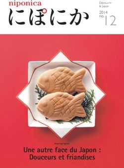 No.12 - Une autre face du Japon : Douceurs et friandises - Web Japan