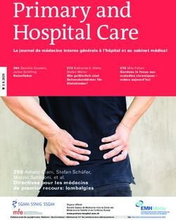 Primary and Hospital Care