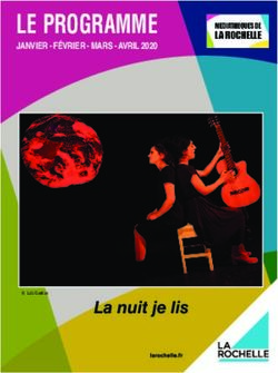 LE PROGRAMME - La nuit je lis - Ville de la Rochelle