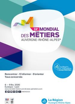 Rencontrer - S'informer - S'orienter Tous concernés 6 - 9 fév. 2020 Eurexpo - Lyon