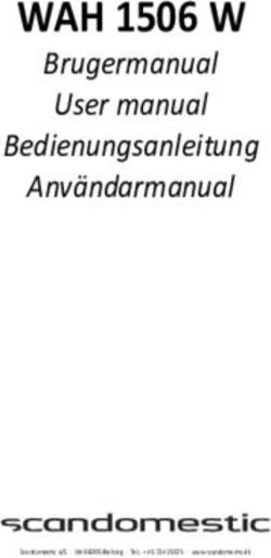 WAH 1506 W Brugermanual User manual Bedienungsanleitung Användarmanual - Yoloshop