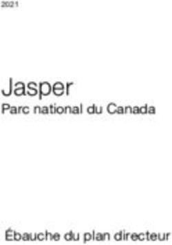 Jasper Parc national du Canada Ébauche du plan directeur 2021 - History of Parks Canada eLibrary