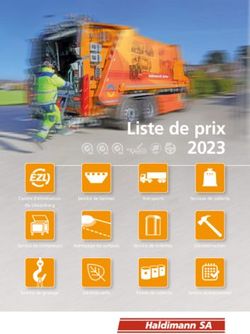 Liste de prix 2023 Centre d'élimination - Webflow