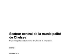 Secteur central de la municipalité de Chelsea - Programme particulier d'urbanisme et règlements de concordance