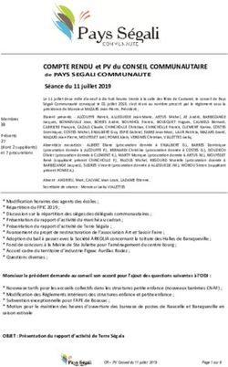 COMPTE RENDU et PV du CONSEIL COMMUNAUTAIRE - de PAYS SEGALI COMMUNAUTE - pays-segali-communaute