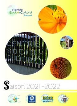 Saison 2021 -2022 - Centre socioculturel de Brignoud