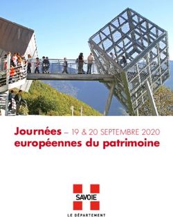 Européennes du patrimoine - Journées - 19 & 20 SEPTEMBRE 2020 - Grand Chambéry