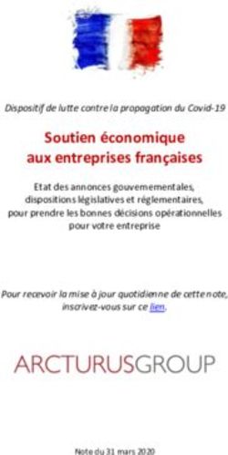 Soutien économique aux entreprises françaises - TLF