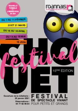 15&Egrave;ME &Eacute;DITION DE SPECTACLE VIVANT POUR PETITS ET GRANDS - La Cure