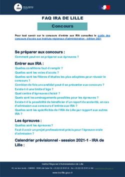 FAQ IRA DE LILLE Concours