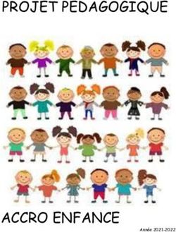 PROJET PEDAGOGIQUE - ACCRO ENFANCE Ann&eacute;e 2021-2022