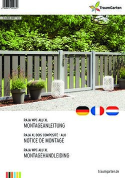 MONTAGEANLEITUNG RAJA WPC ALU XL NOTICE DE MONTAGE TraumGarten
