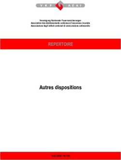 Autres dispositions REPERTOIRE
