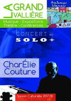 GRAND A VALLIÈREL Musique - Expositions Théâtre - Conférences - Les Amis du Grandvaux