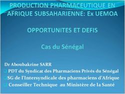 Dr Aboubakrine SARR PDT du Syndicat des Pharmaciens Priv&eacute;s du S&eacute;n&eacute;gal SG de l'Intersyndicale des pharmaciens d'Afrique Conseiller Technique au ...