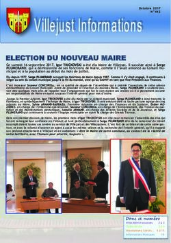 ELECTION DU NOUVEAU MAIRE - A la Une - Mairie de Villejust