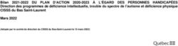 Bilan 2021-2022 DU PLAN D'ACTION 2020-2023 &Agrave; L'&Eacute;GARD DES PERSONNES HANDICAP&Eacute;ES