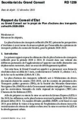 Secrétariat du Grand Conseil - GE.CH