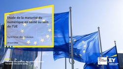 Etude de la maturité du numérique en santé au sein de l'UE - Synthèse des travaux - Agence du Numérique en Santé