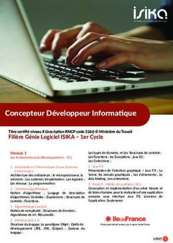 Concepteur Développeur Informatique - ISIKA
