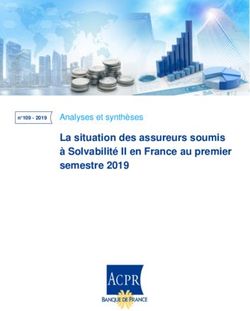 La situation des assureurs soumis à Solvabilité II en France au premier semestre 2019 - Analyses et synthèses