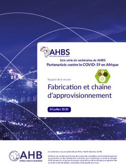 Fabrication et chaîne d'approvisionnement - Partenariats contre le COVID-19 en Afrique - Africa Health ...