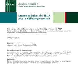 Recommandations de l'IFLA pour la bibliothèque scolaire
