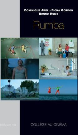 Rumba - COLL&Egrave;GE AU CIN&Eacute;MA - BRUNO ROMY - seances-speciales.fr