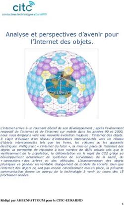Analyse et perspectives d'avenir pour l'Internet des objets - Frugal Prototype