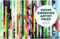 SWISS EMERGING ARTIST - PRIZE 2022