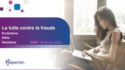 La lutte contre la fraude - Evolutions Défis Solutions EIFR - 26 février 2020
