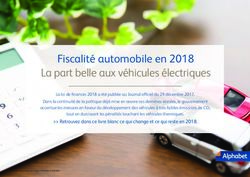 Fiscalité automobile en 2018 - La part belle aux véhicules électriques - Deplacements Pros