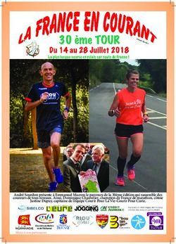 André Sourdon présente à Emmanuel Macron le parcours de la 30ème édition qui rassemble des coureurs de tous niveaux. Ainsi, Dominique Chauvelier ...