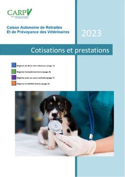 2023 Cotisations et prestations