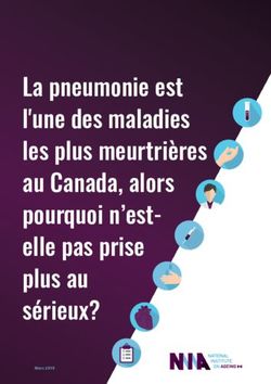 La pneumonie est l'une des maladies les plus meurtrières au Canada, alors pourquoi n'est- elle pas prise plus au sérieux? - National ...