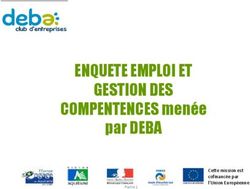 ENQUETE EMPLOI ET GESTION DES - COMPENTENCES menée par DEBA Cette mission est cofinancée par l'Union Européenne