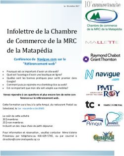 Infolettre de la Chambre de Commerce de la MRC de la Matape dia