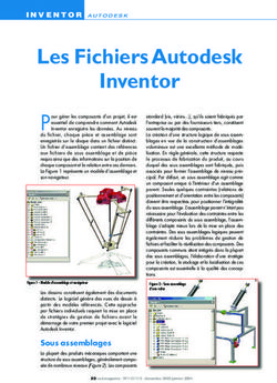 Les Fichiers Autodesk Inventor